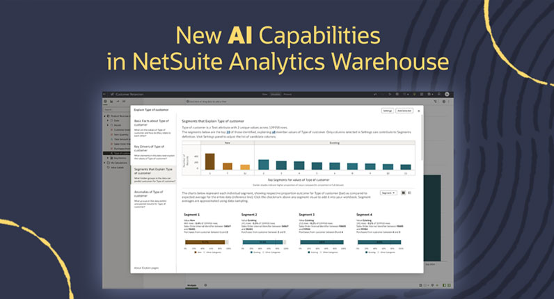 NetSuite Expands AI Capabilities for NetSuite Analytics Warehouse